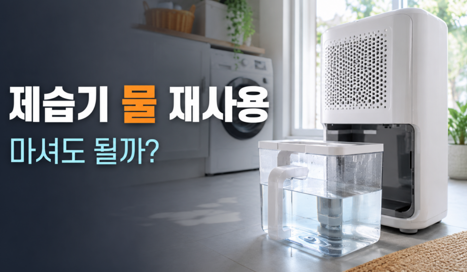 제습기 물 재사용