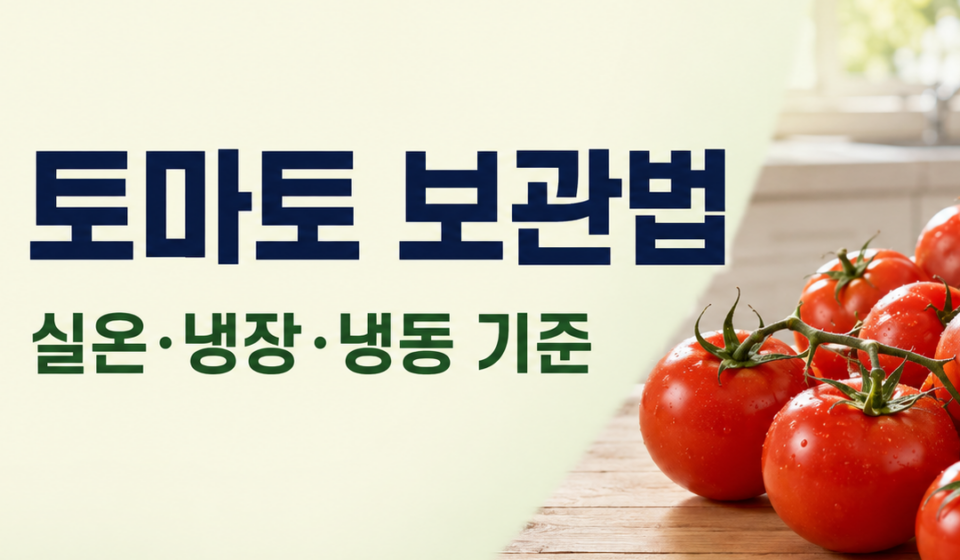토마토 보관법