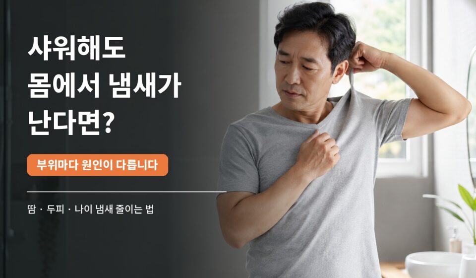 샤워해도-몸냄새